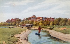 Rye, depuis le Rother - Alfred Robert Quinton