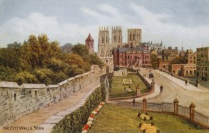 Les remparts de la ville, York - Alfred Robert Quinton