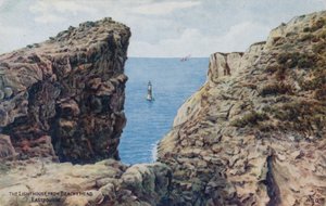 Le phare, de Beachy Head, Eastbourne