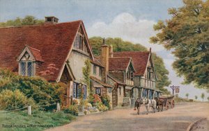 Maisons Tudor à Rottingdean - Alfred Robert Quinton