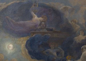 Poésie - Drame (plafond latéral) - Alfred Roll