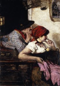 Le couple gitan - Alfred Roll