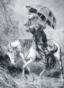 Le Cavalier du Circuit - Alfred Rudolph (after) Waud