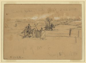 À gauche du n° 6 - Alfred Rudolph Waud