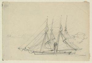 Deux voiliers - Alfred Rudolph Waud