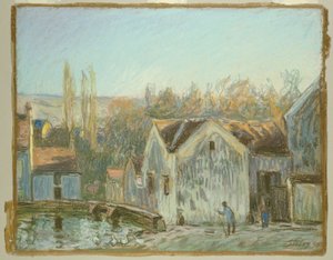 Un coin de Moret-sur-Loing