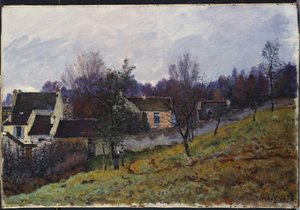 Automne à Louveciennes, 1873 - Alfred Sisley
