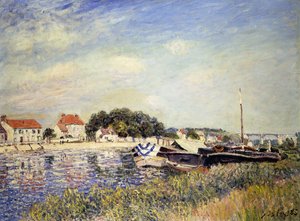 Bords du Loing à Saint-Mammès - Alfred Sisley