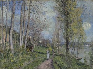 Rives de la Seine, vers 1880-81 - Alfred Sisley