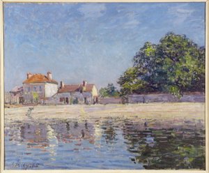 Bords du Loing, Saint-Mammes - Alfred Sisley