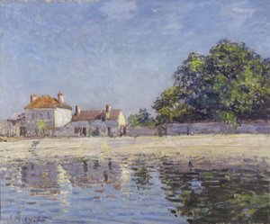 Bords du Loing, Saint-Mammes - Alfred Sisley