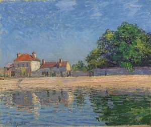 Bords du Loing, Saint-Mammes, 1885 - Alfred Sisley