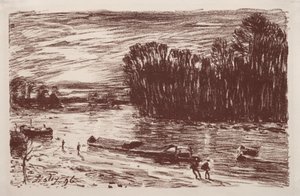 Bords du Loing, près de Saint-Mammès - Alfred Sisley