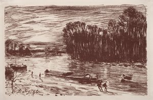 Bords du Loing, près de Saint-Mammès, 1896