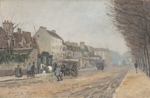 Boulevard Héloïse, Argenteuil, 1872 - Alfred Sisley