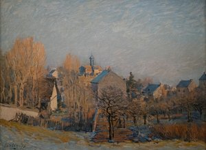 Matin givré à Louveciennes, 1873 - Alfred Sisley