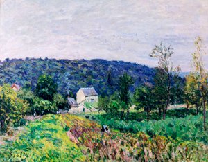 Collines entourant Paris, 1879 - Alfred Sisley
