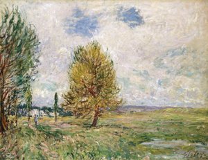 La Plaine de Veneux-Nadon, 1881 - Alfred Sisley