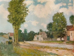 La Route de Versailles, 19ème siècle, 1929 - Alfred Sisley