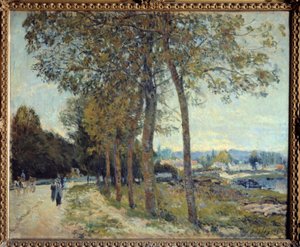 La Seine à Marly - Alfred Sisley