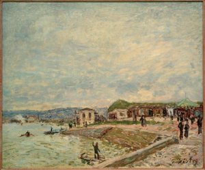 La Seine au Point-du-Jour - Alfred Sisley