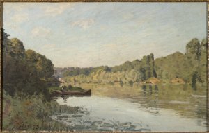 Paysage de Bougival - Alfred Sisley