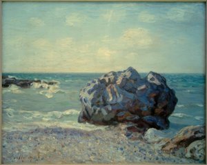 Baie de Langland le matin - Alfred Sisley