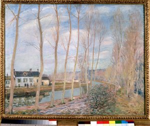 Le canal du Loing - Alfred Sisley