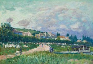 Le lavoir - Alfred Sisley
