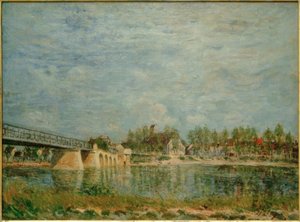 Le pont de Saint-Mammès - Alfred Sisley
