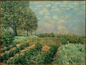 Les Champs - Alfred Sisley