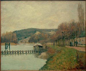 Les Coteaux de Bougival - Alfred Sisley