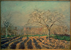Les sillons - Alfred Sisley
