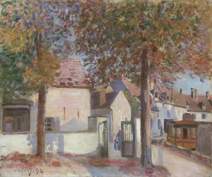 Moret-sur-Loing Rue de Fosses - Alfred Sisley