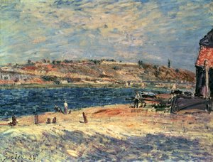 Rives de la rivière à Saint-Mammès - Alfred Sisley