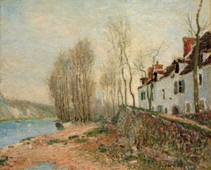 Saint-Mammes, La Croix-blanche - Alfred Sisley