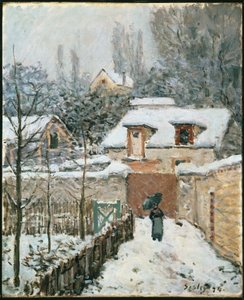 Neige à Louveciennes