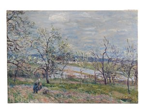 Printemps à Veneux-Nadon, 1882 - Alfred Sisley