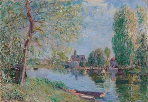 Printemps à Moret-sur-Loing, 1891 - Alfred Sisley