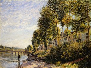Matin ensoleillé à Saint-Mammes, 1884