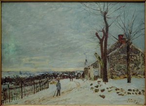 Temps de neige à Veneux-Nadon
