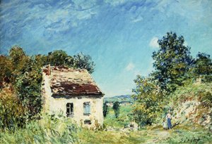 La Maison abandonnée, 1887 - Alfred Sisley
