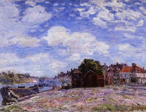 Le Loing à Saint-Mammès - Alfred Sisley