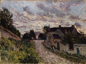Le Chemin vers Louveciennes; Un Chemin à Louveciennes, 1876 - Alfred Sisley