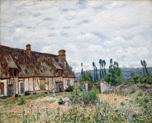 La chaumière abandonnée, 1894 - Alfred Sisley