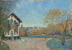 Vue de Marly-le-Roi depuis Coeur-Volant, 1876 - Alfred Sisley