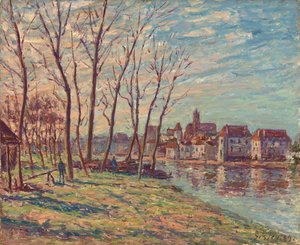 Vue de Moret, 1889 - Alfred Sisley