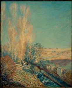 Été de la Saint-Martin - Environs de Moret - Alfred Sisley