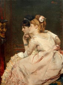 A. Stevens, Le masque japonais