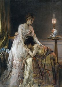 Après le bal, 1874 - Alfred Emile Stevens